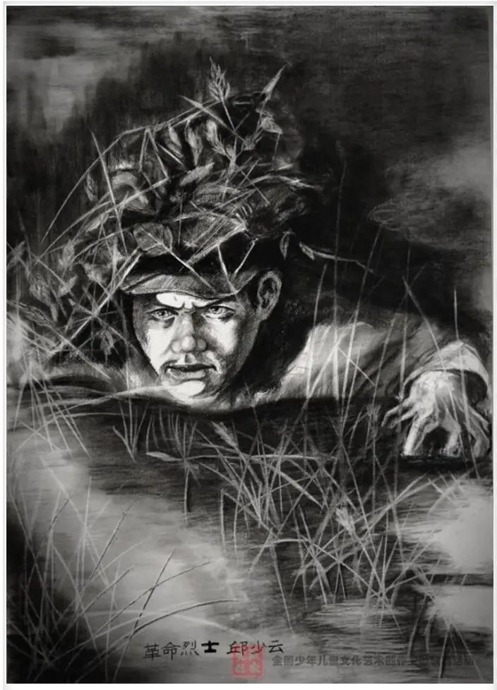 四张致敬英雄主题绘画作品-图3