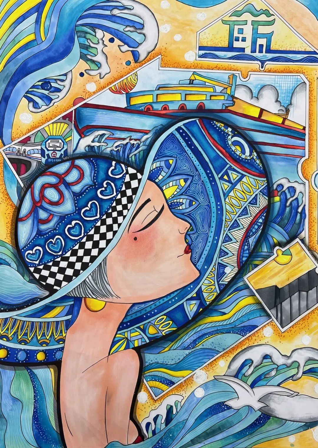 步骤2：《我的家乡-瓯海》