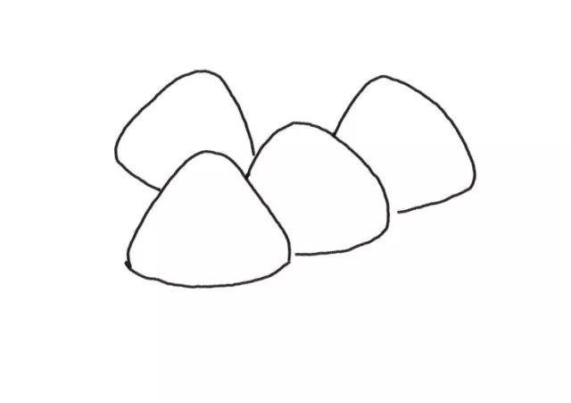 端午节简笔画粽子龙舟队的画法步骤-图2