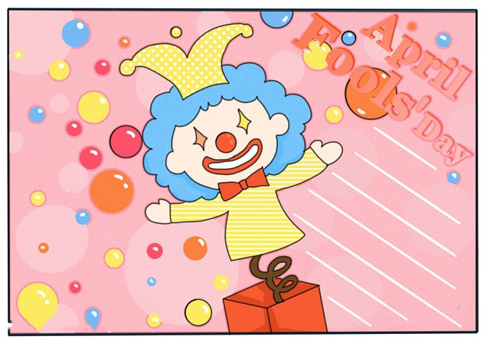 愚人节手抄报获奖作品