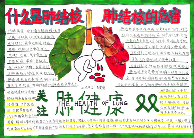 预防结核病手抄报简单又漂亮（7张）-图4