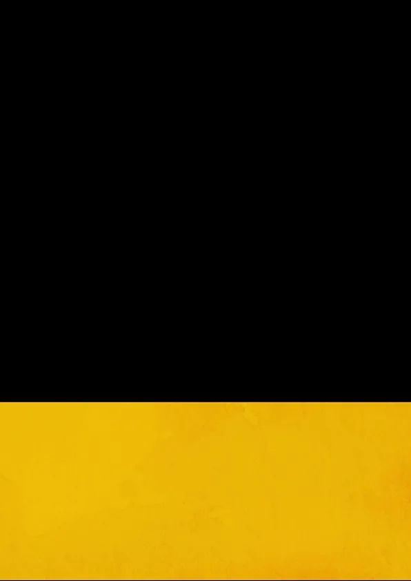 步骤1：首先我们把一块长方形黄色卡纸粘贴到刮画纸上，如上图。