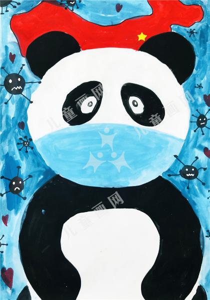 中国加油儿童绘画漂亮