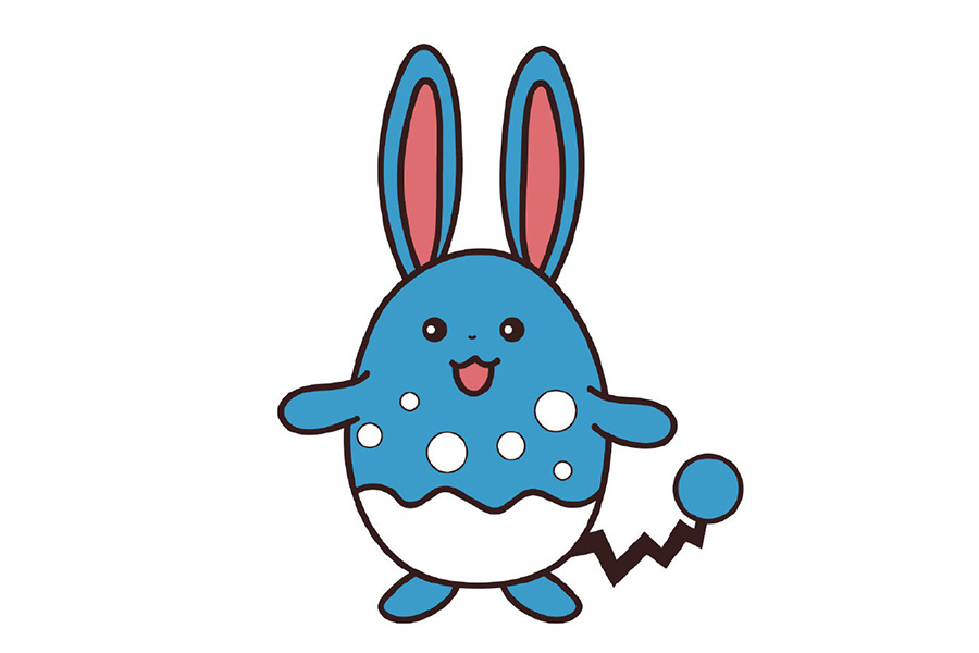 皮卡丘和他的朋友们系列之玛力露丽简笔画画法步骤-图9