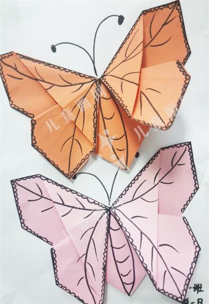 儿童绘画作品-蝴蝶