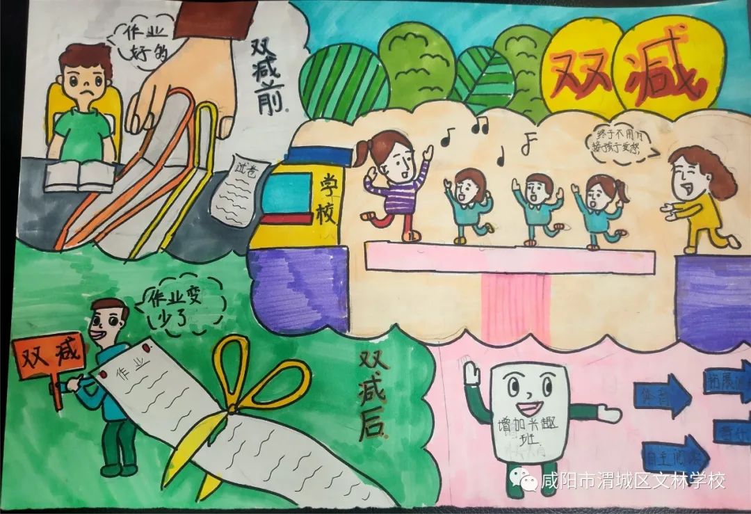 关于双减和五项管理的漫画（10张）-图4