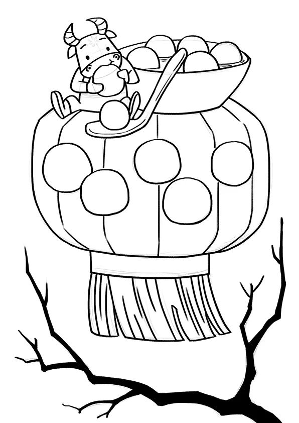 步骤3：对铅笔草图进行勾线，完成明确的线稿。