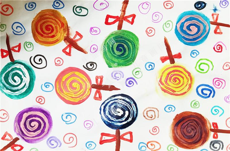 送给医生的棒棒糖儿童手绘