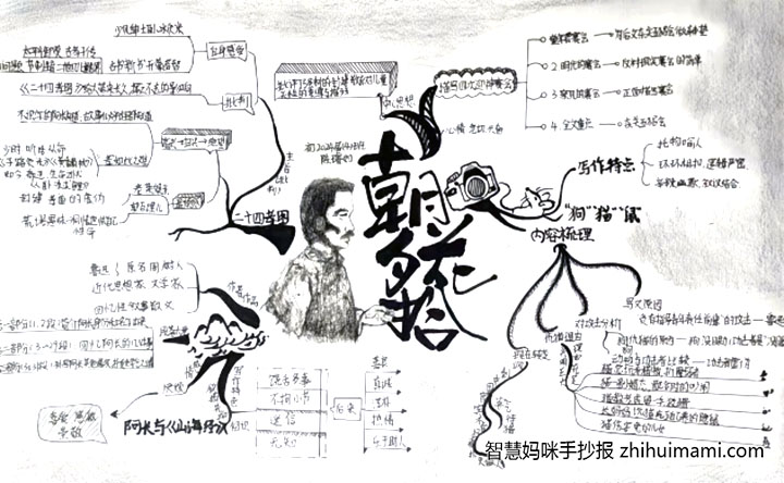 朝花夕拾手抄报初一获奖作品（10张）-图7