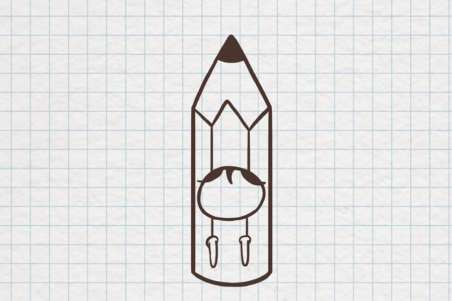 一支漂亮的铅笔怎么画-图5