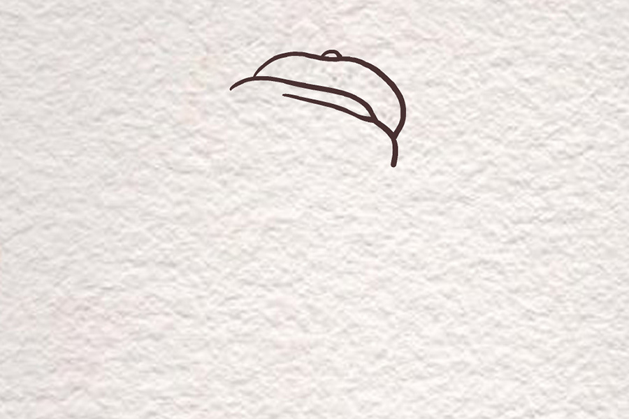 去哪旅行好呢 旅行小女孩简笔画教程-图1