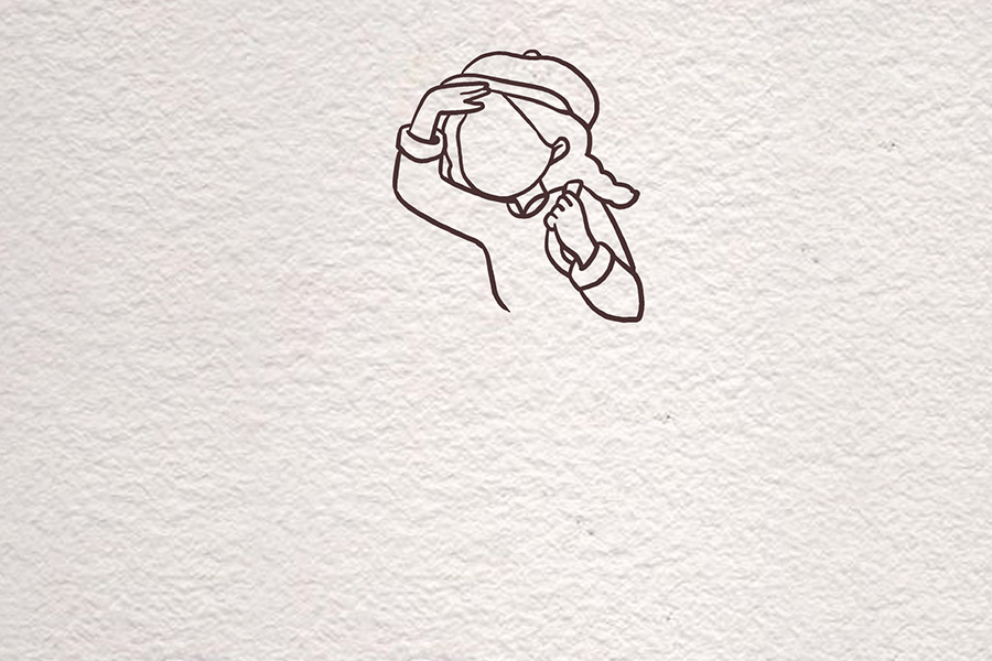 去哪旅行好呢 旅行小女孩简笔画教程-图2