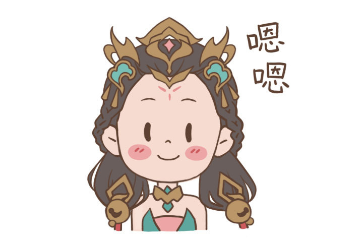 9张可可爱爱的女孩子简笔画图片-图9