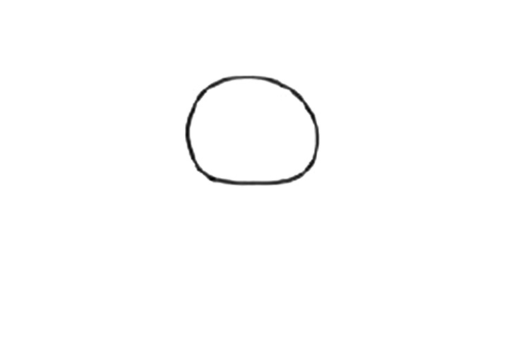 简单小猫简笔画画法步骤-图1