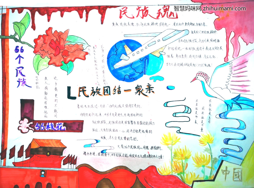 壮美大广西，浓情三月三手抄报（7张）-图6