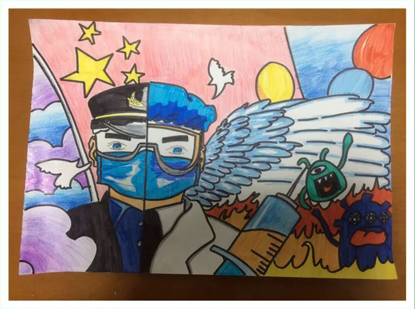 国家安全人人有责 415国家安全教育日优秀绘画作品-图7