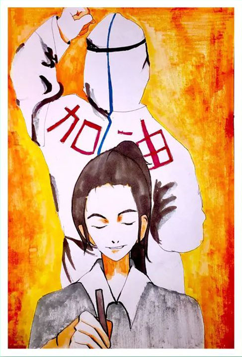 国家安全人人有责 415国家安全教育日优秀绘画作品-图10