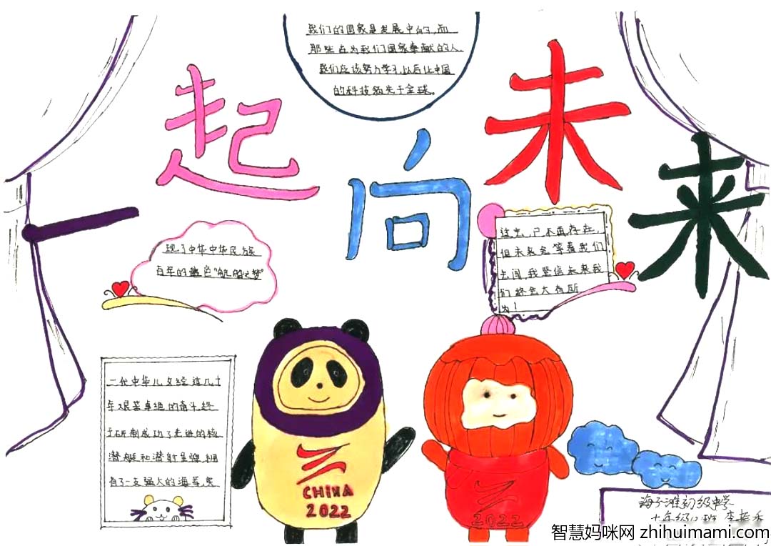 以未来为主题的创意手抄报7张-图2