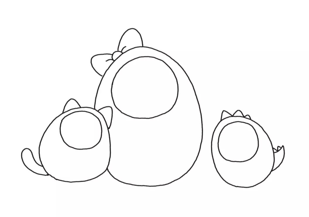 母亲节简笔画 妈妈是家里的不倒翁-图2