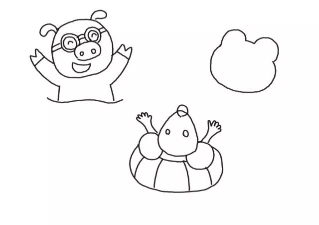 快乐假期 暑假生活简笔画-图5