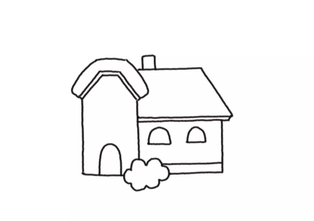 漂亮的别墅怎么画-图2