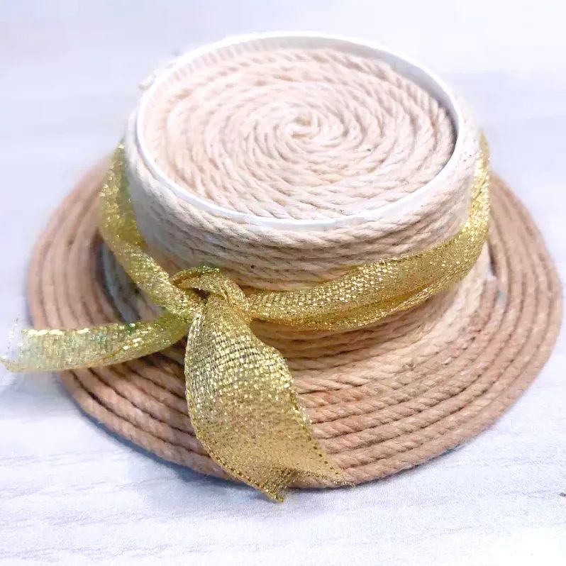 简单几步做一顶漂亮的草帽