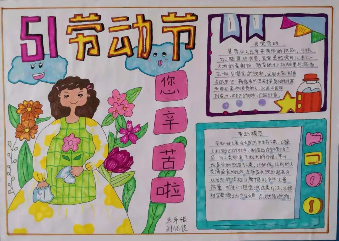 劳动节手抄报内容简短-图3