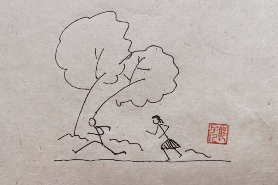 悠闲的生活简单绘画表达方法-图2