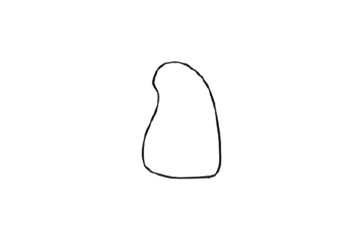 北极熊怎么画简单可爱-图1