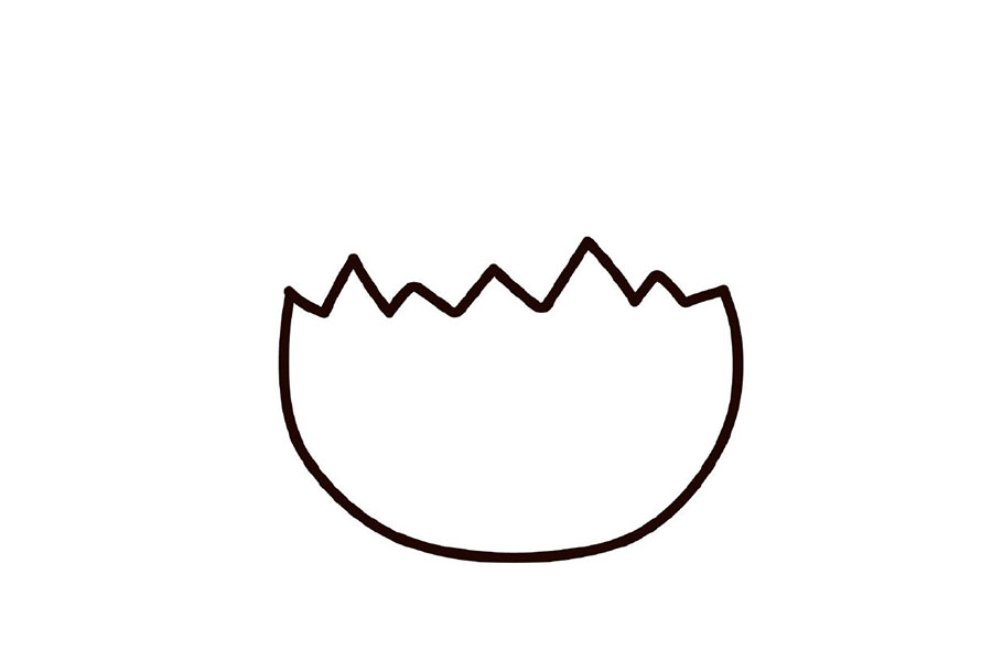 皮卡丘和他的朋友们系列之波克比简笔画画法步骤-图2