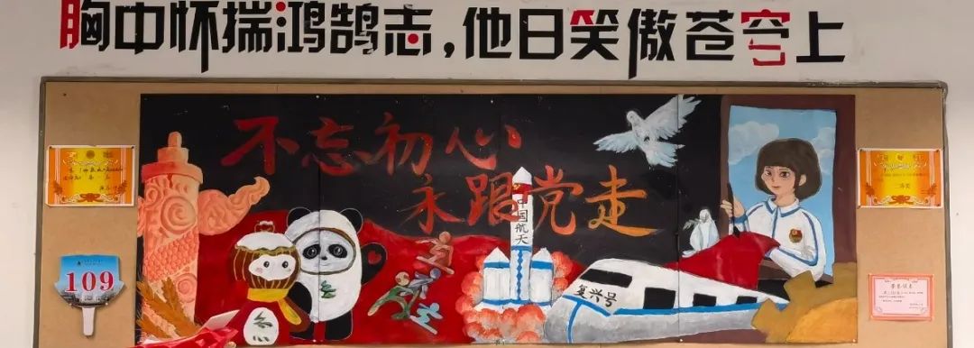 2022年“我在窗口写青春”主题黑板报（7张）-图2