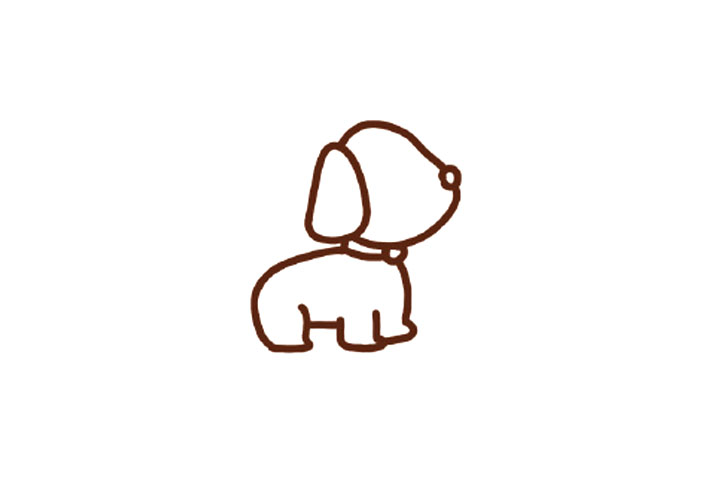 可爱小黄狗怎么画-图3