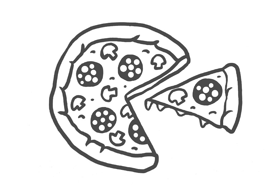 周末来一场愉快的BBQ吧！BBQ小物简笔画-图6