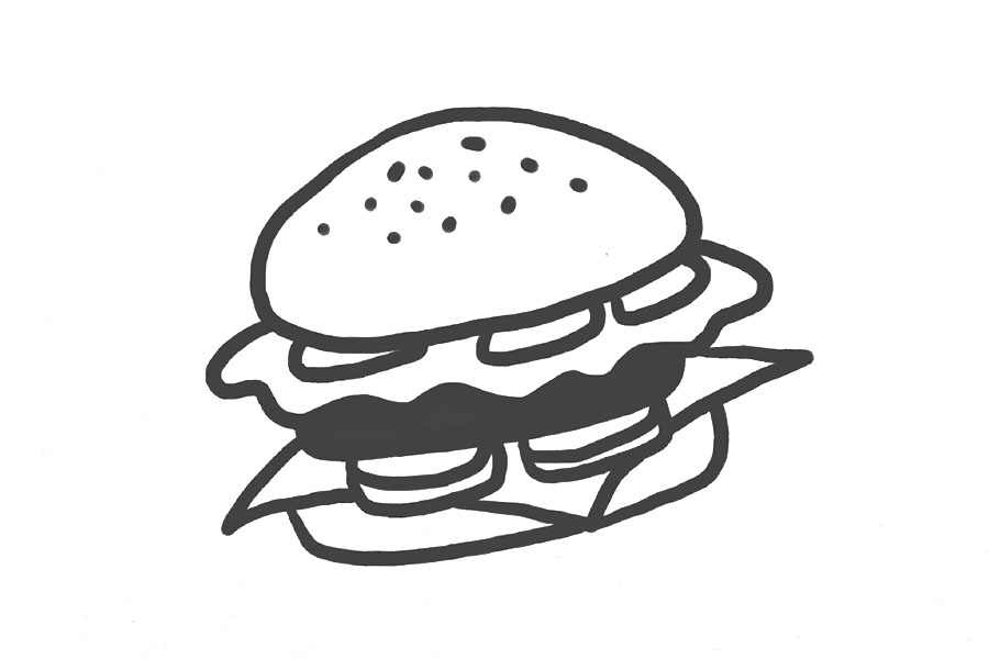 周末来一场愉快的BBQ吧！BBQ小物简笔画-图7