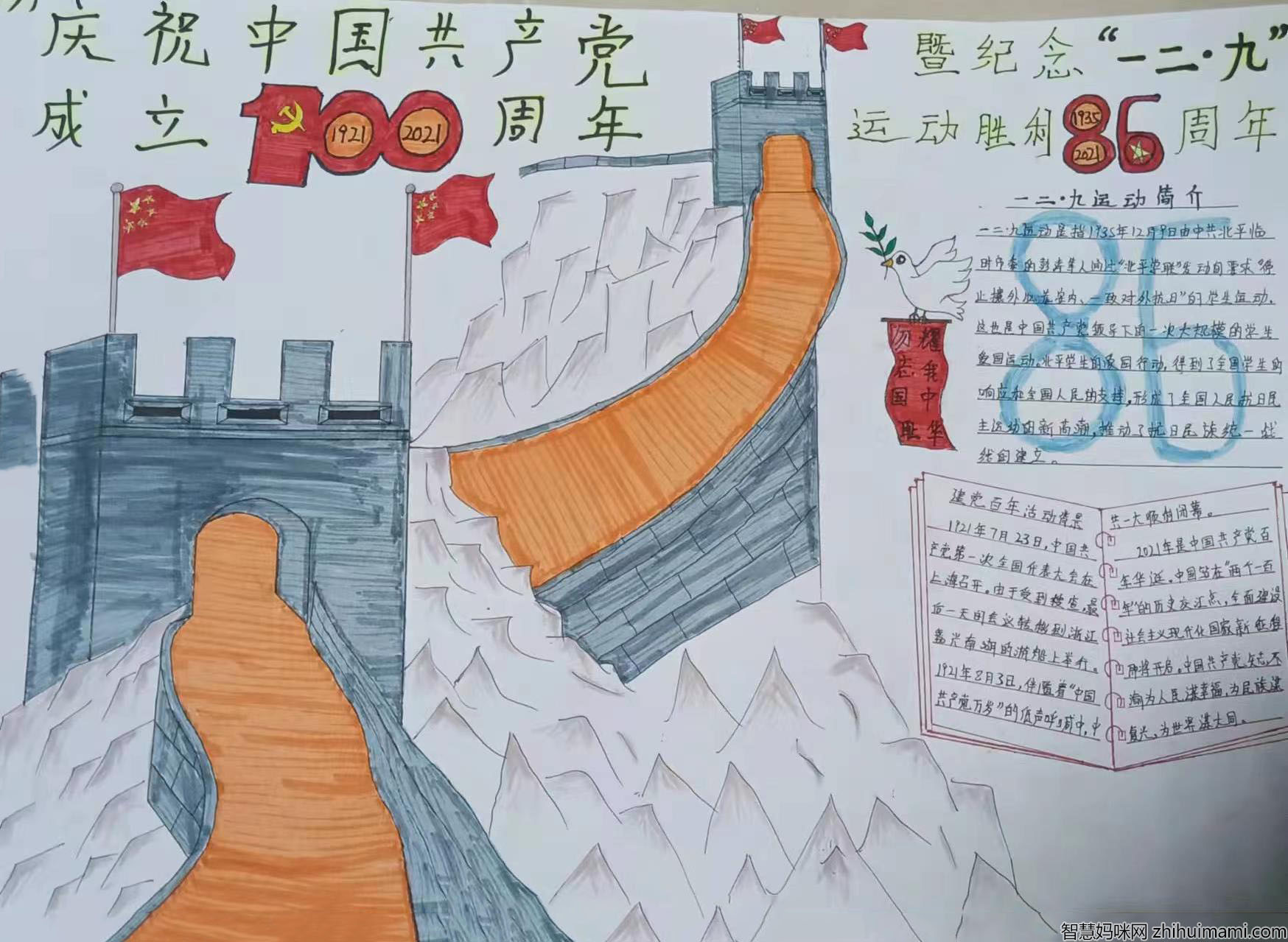 一组爱国手抄报图片内容-图2