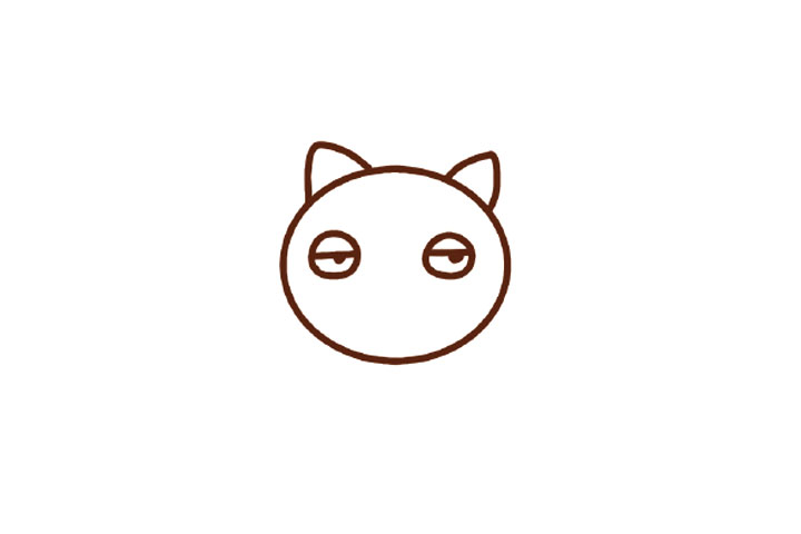 可爱柴犬的简单画法-图2