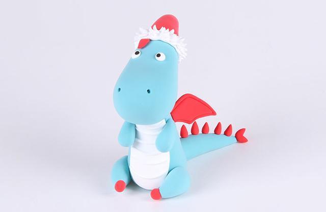 可爱的小恐龙粘土教程