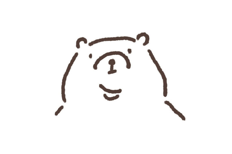 可爱动物头像简笔画图片9张-图7