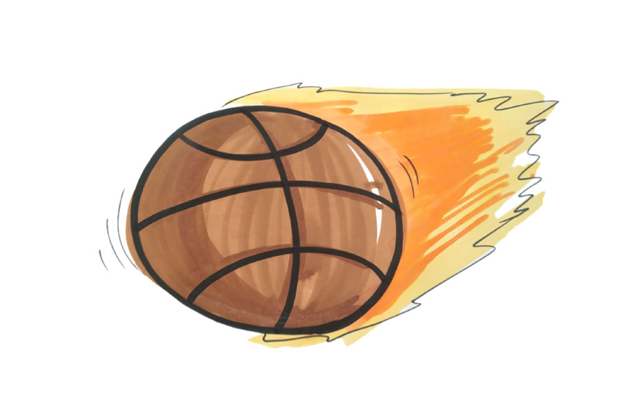 一组体育运动用品简笔画图片-图1