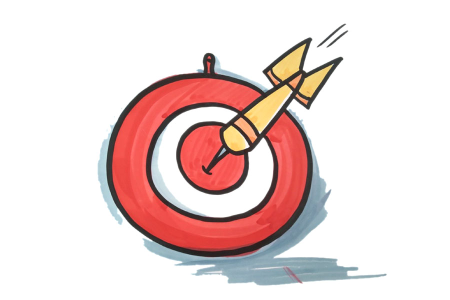 一组体育运动用品简笔画图片-图2