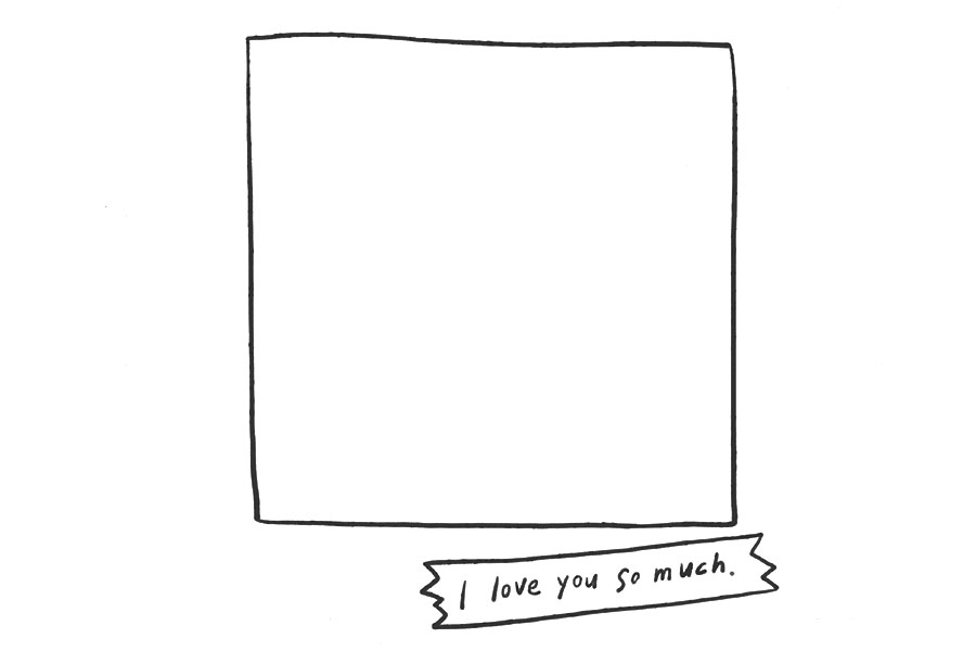 史努比的主人查理简笔画画法步骤-图1