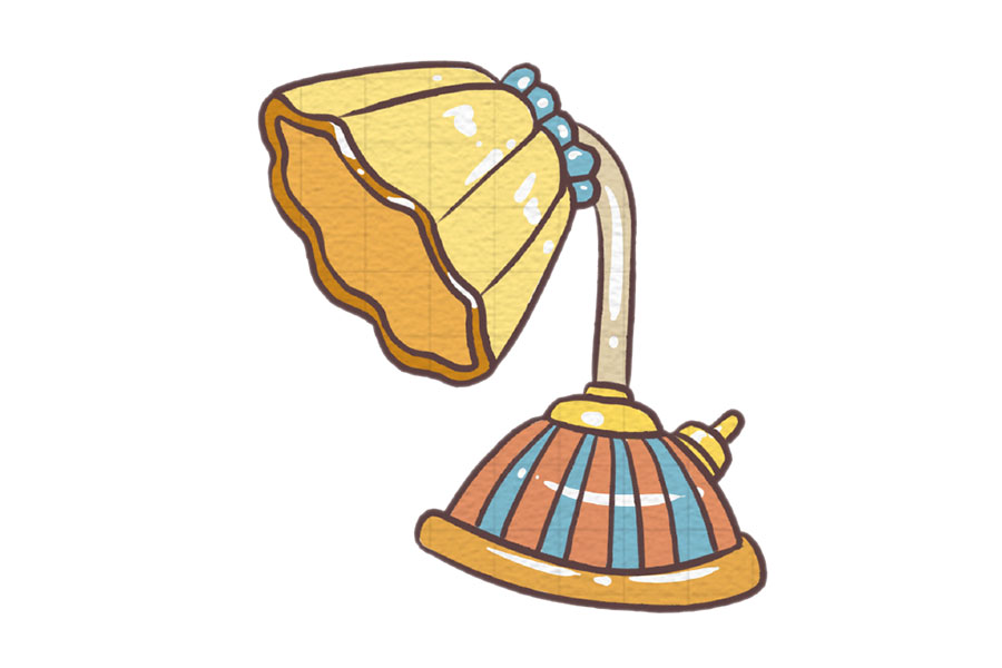 9张家居物品简笔画图片-图1