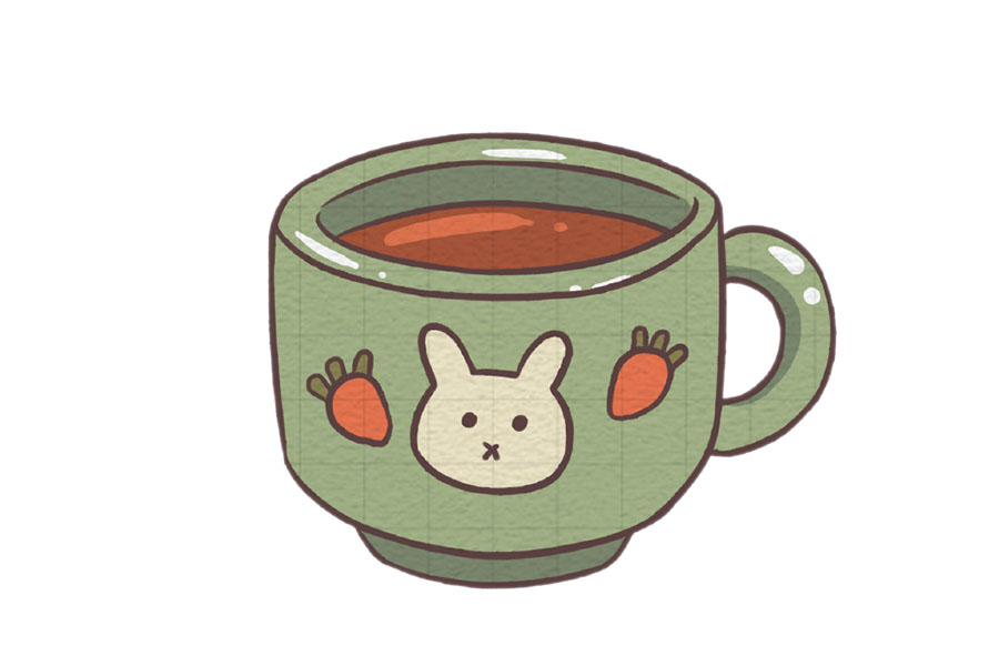 9张家居物品简笔画图片-图2