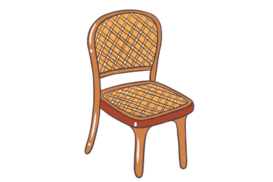 9张家居物品简笔画图片-图3