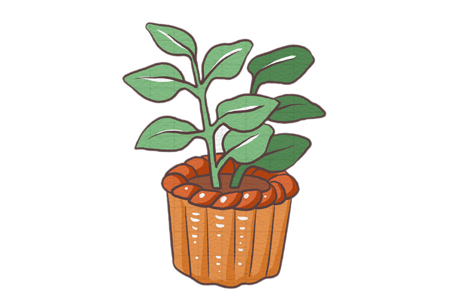 9张家居物品简笔画图片-图4