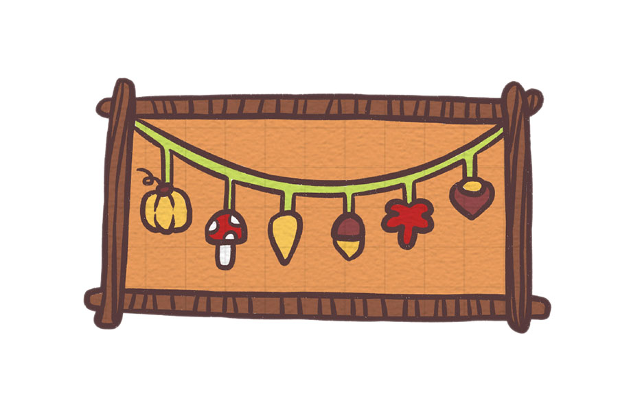 欧式复古油画简笔画图片-图7