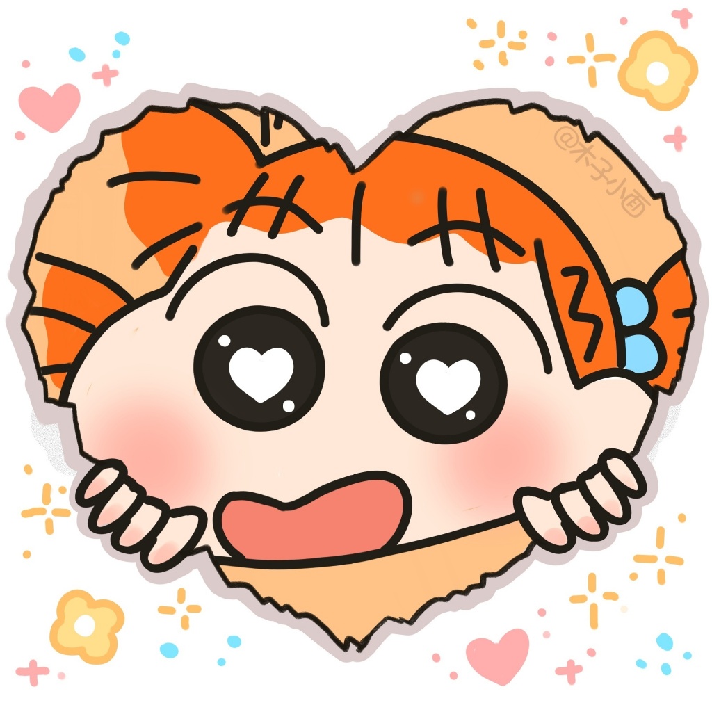 蜡笔小新人物爱心自拍简笔画图片-图5