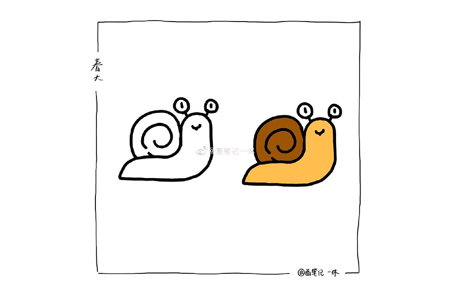 一组春天素材简笔画（17张）-图7