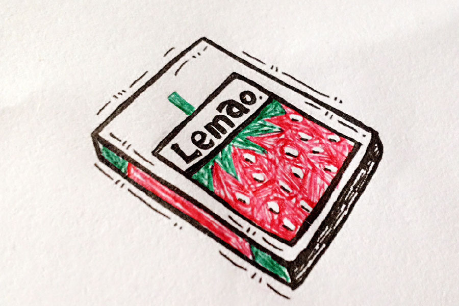 画一个草莓味的春天-图2