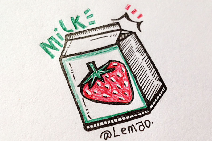 画一个草莓味的春天-图5